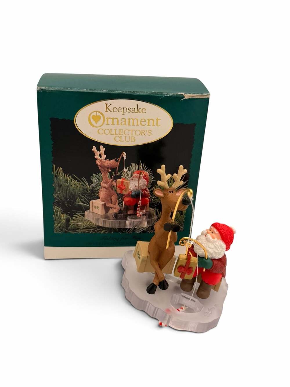 Hallmark Keepsake Ornament Fishing For Fun 1995